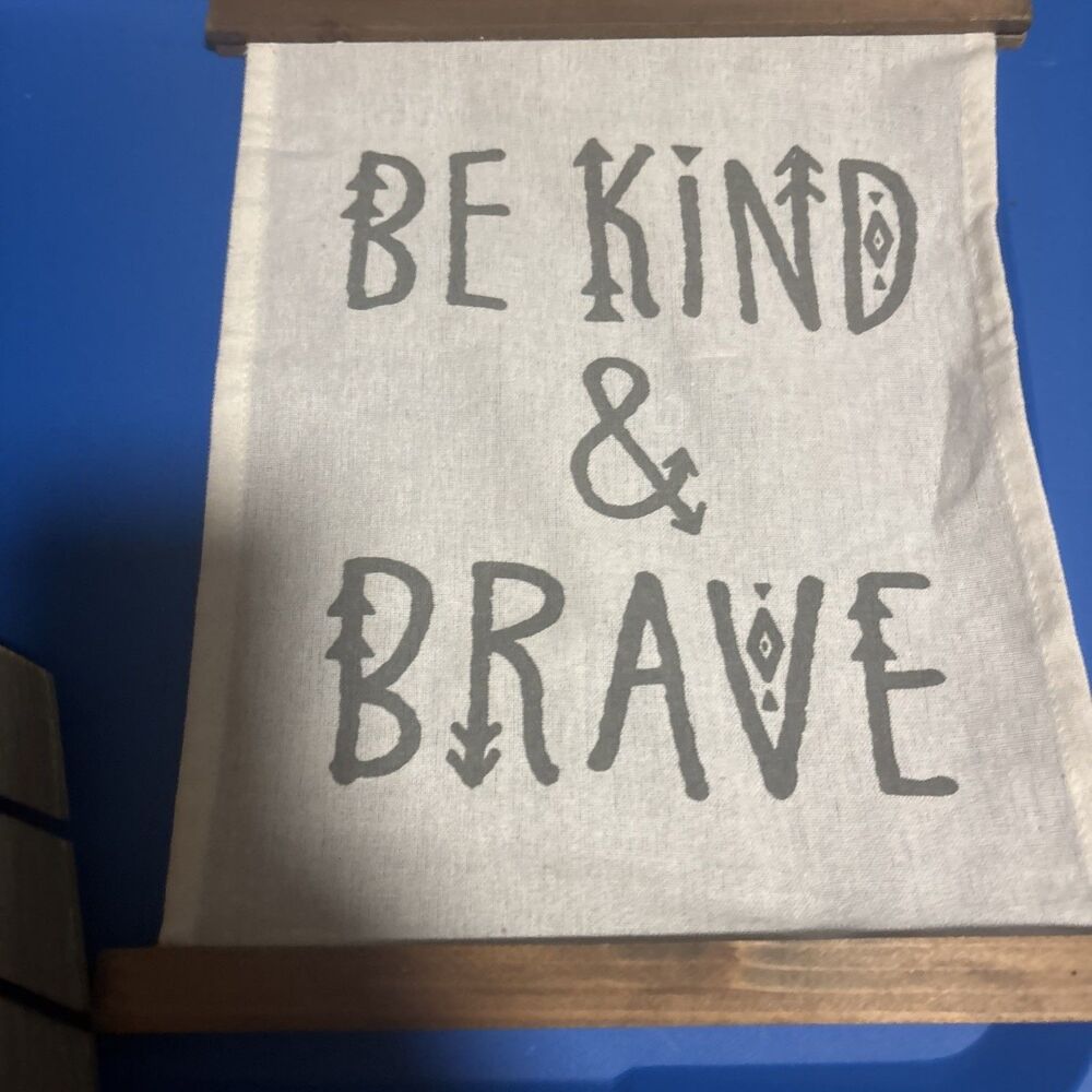 Be Brave wooden decor wall hanging Hobby Lobby 3 Pack